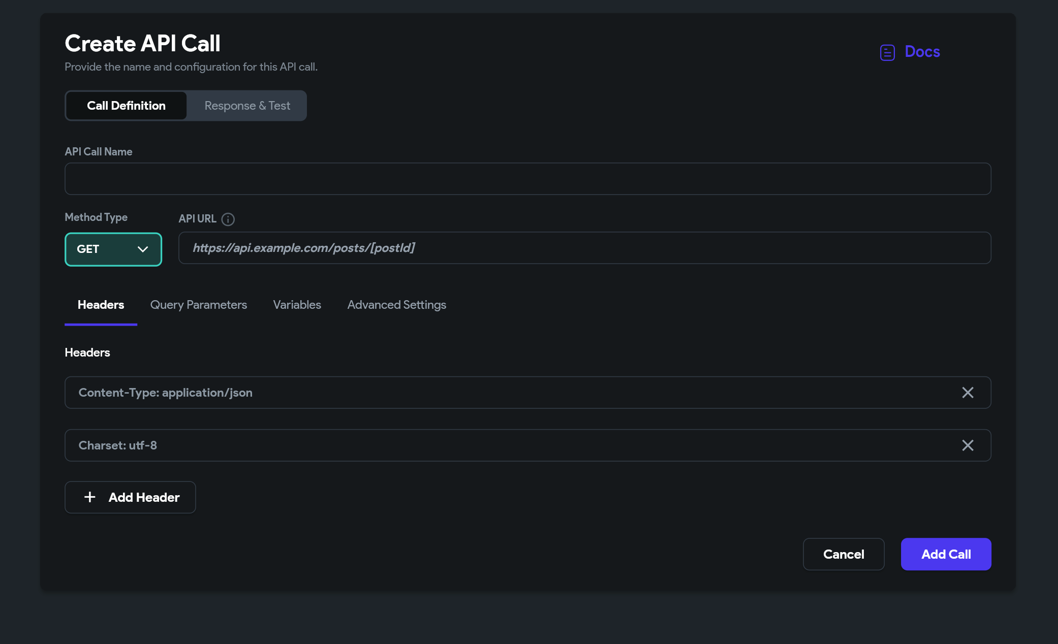 Setting Content-Type and Charset headers
