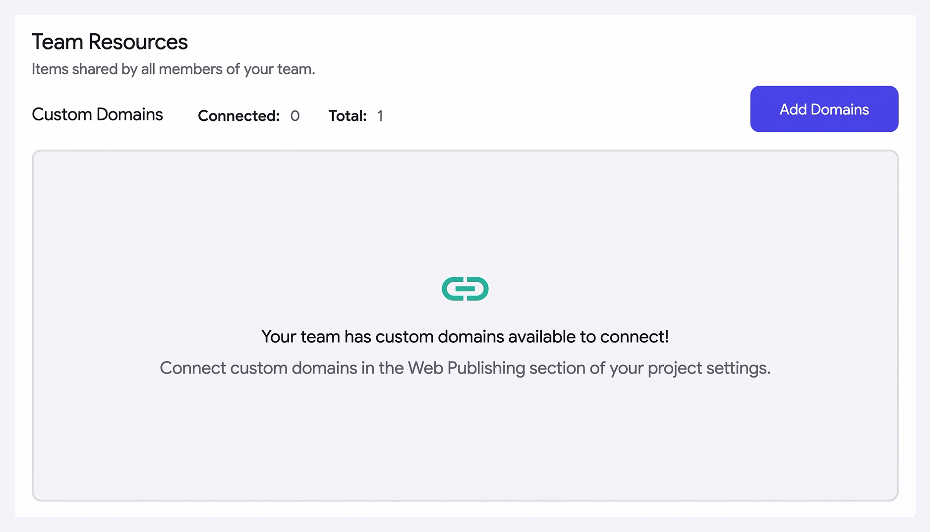 Add custom domain