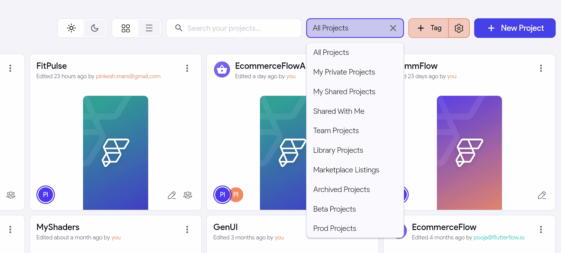 filter-projects